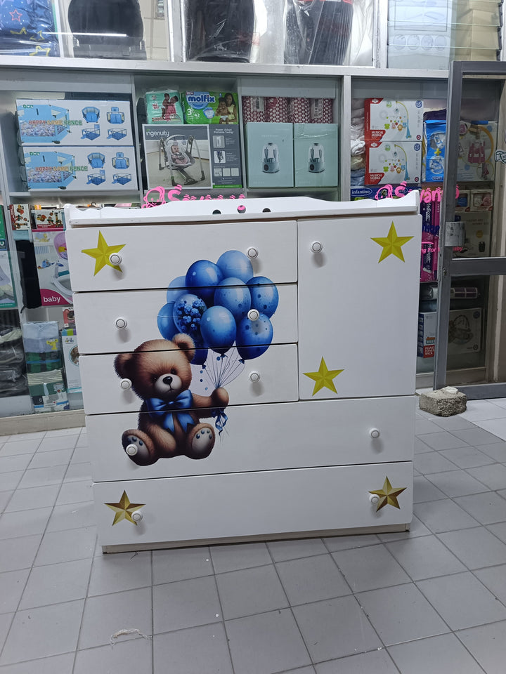 Winnie the Pooh Boy Theme Chest of Drawers
