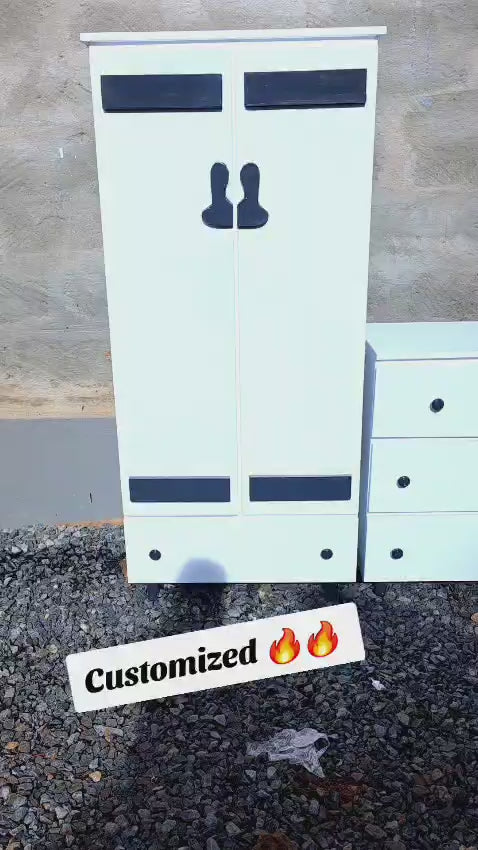 Mdf customized chest of drawers