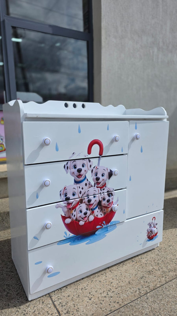 3x3 feet MDF Chest of Drawers