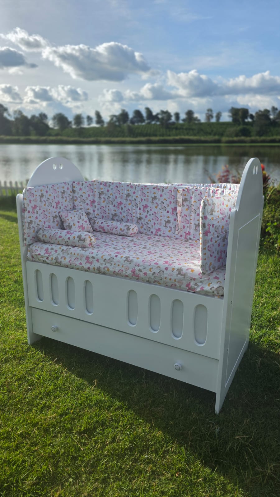 2 x 4 Feet Cot Bumpers