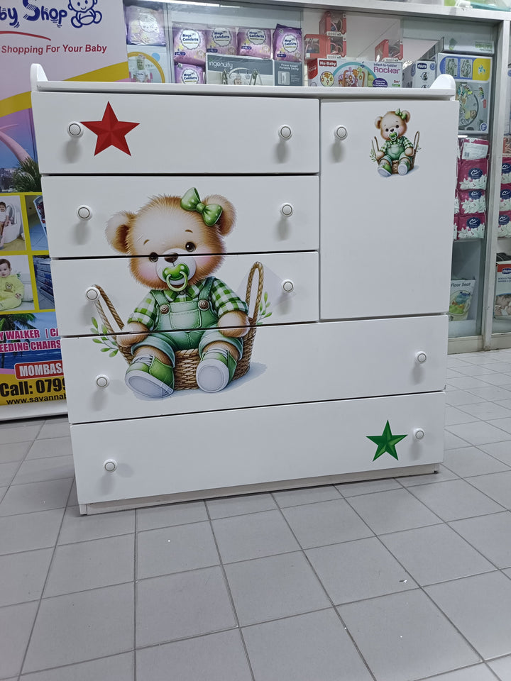 4 x 4 feet  MDF Chest of drawers