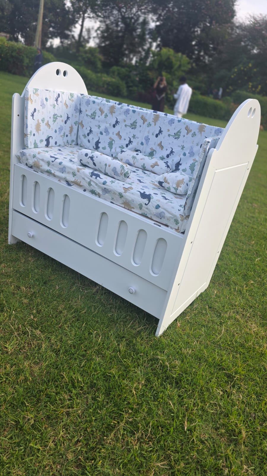 2 x 4 Feet cot Bumper set