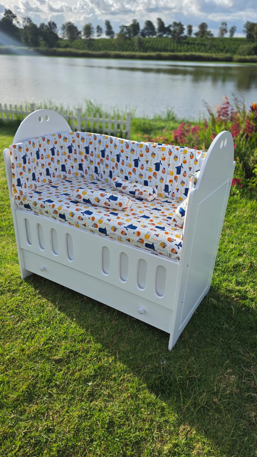 2 x 4 Feet Cot Bumpers