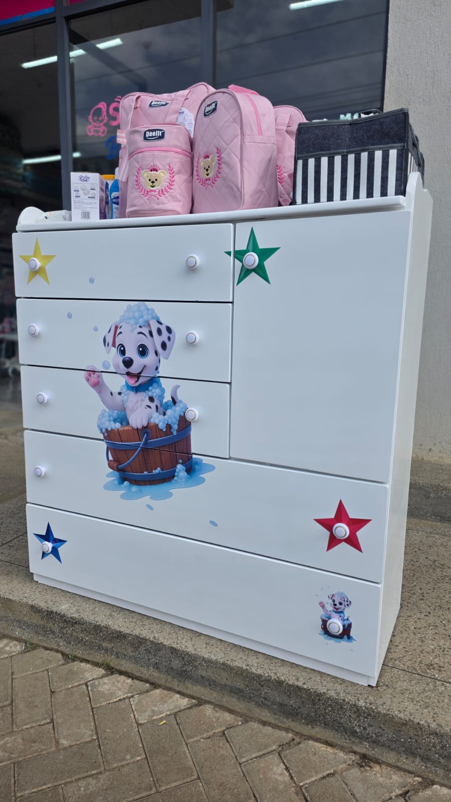 4 x 4 feet  MDF Chest of drawers