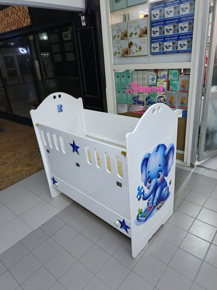 2 x 4 MDF Baby Cot