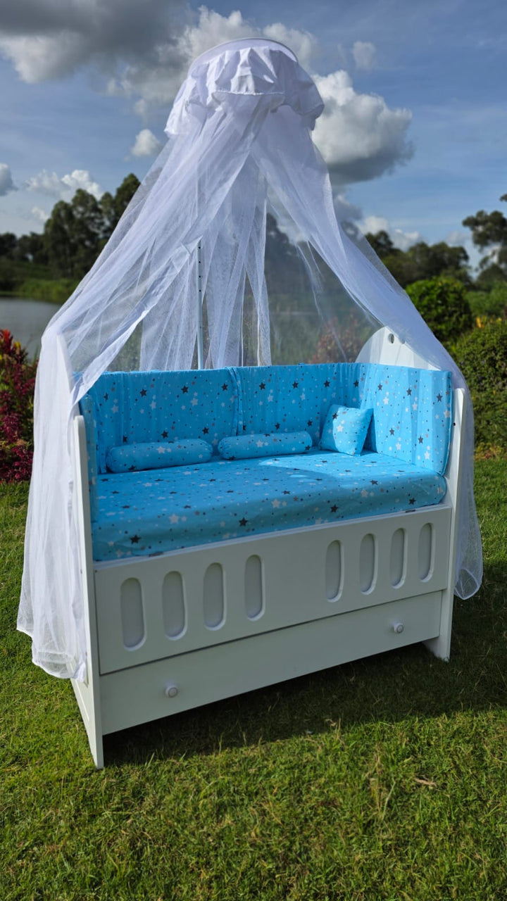 2 x 4 Feet Complete Baby Cot Set