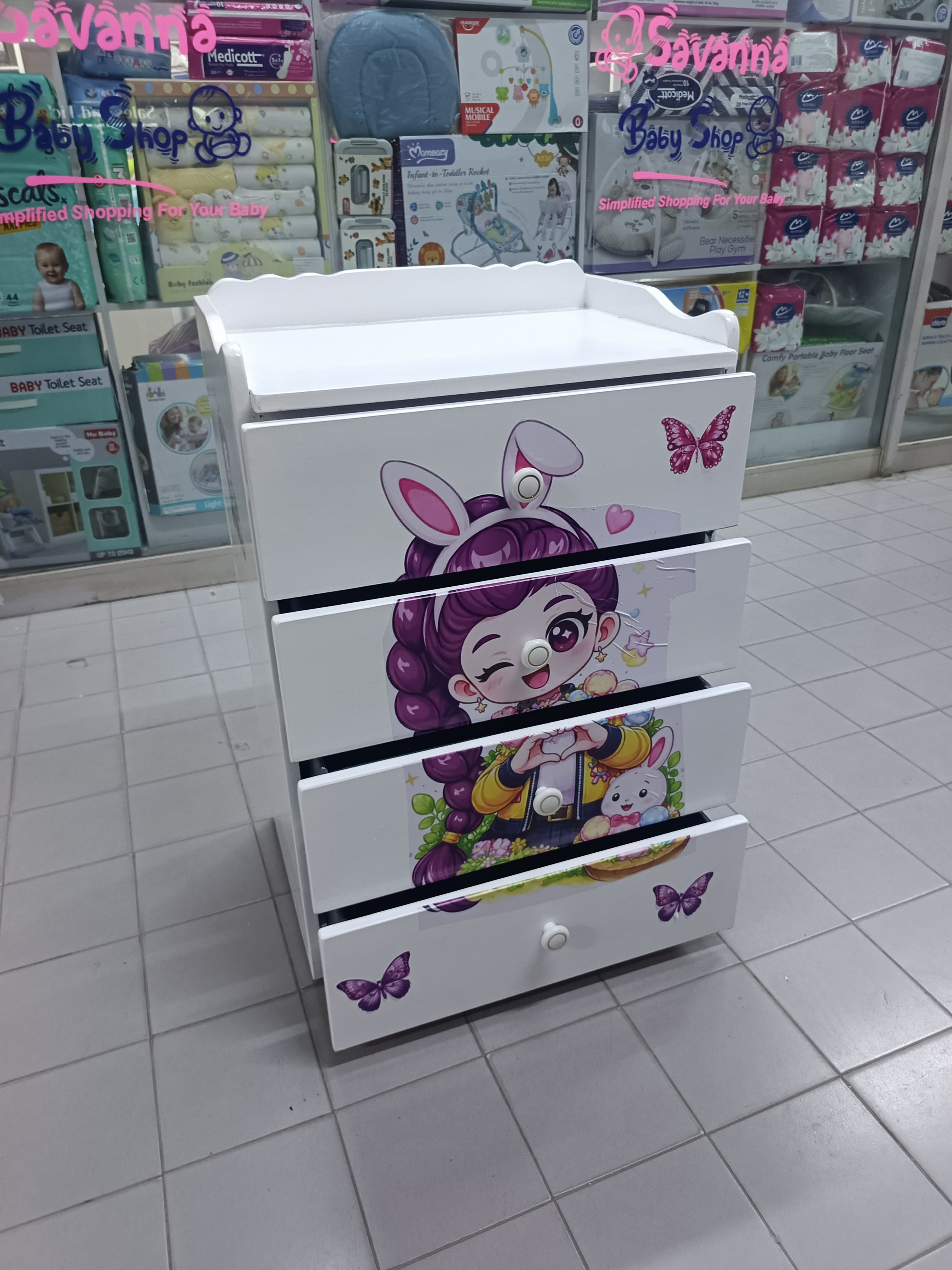 2 x 3 Feet MDF chest of Drawers