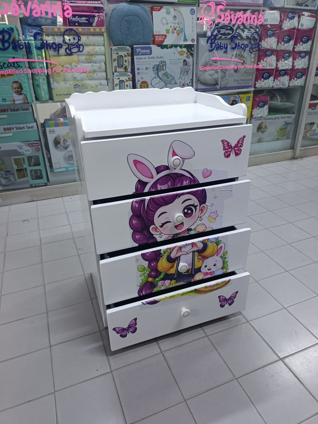 2 x 3 Feet MDF chest of Drawers