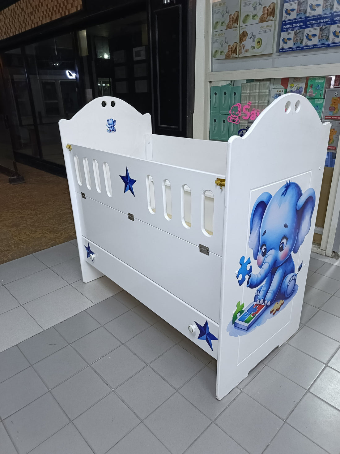 2 x 4 MDF Baby Cot