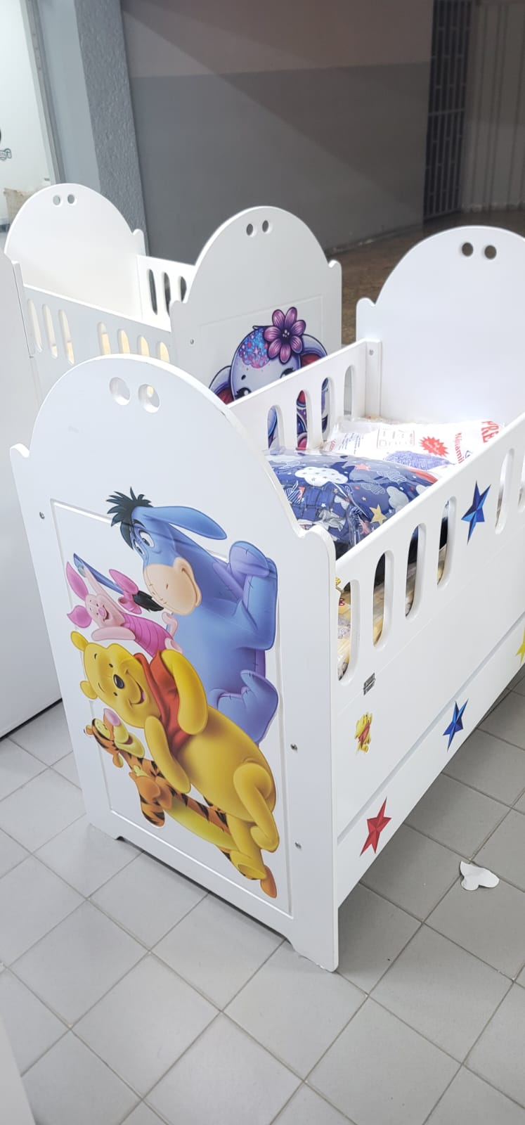 2 x4 Feet MDF Baby Cot