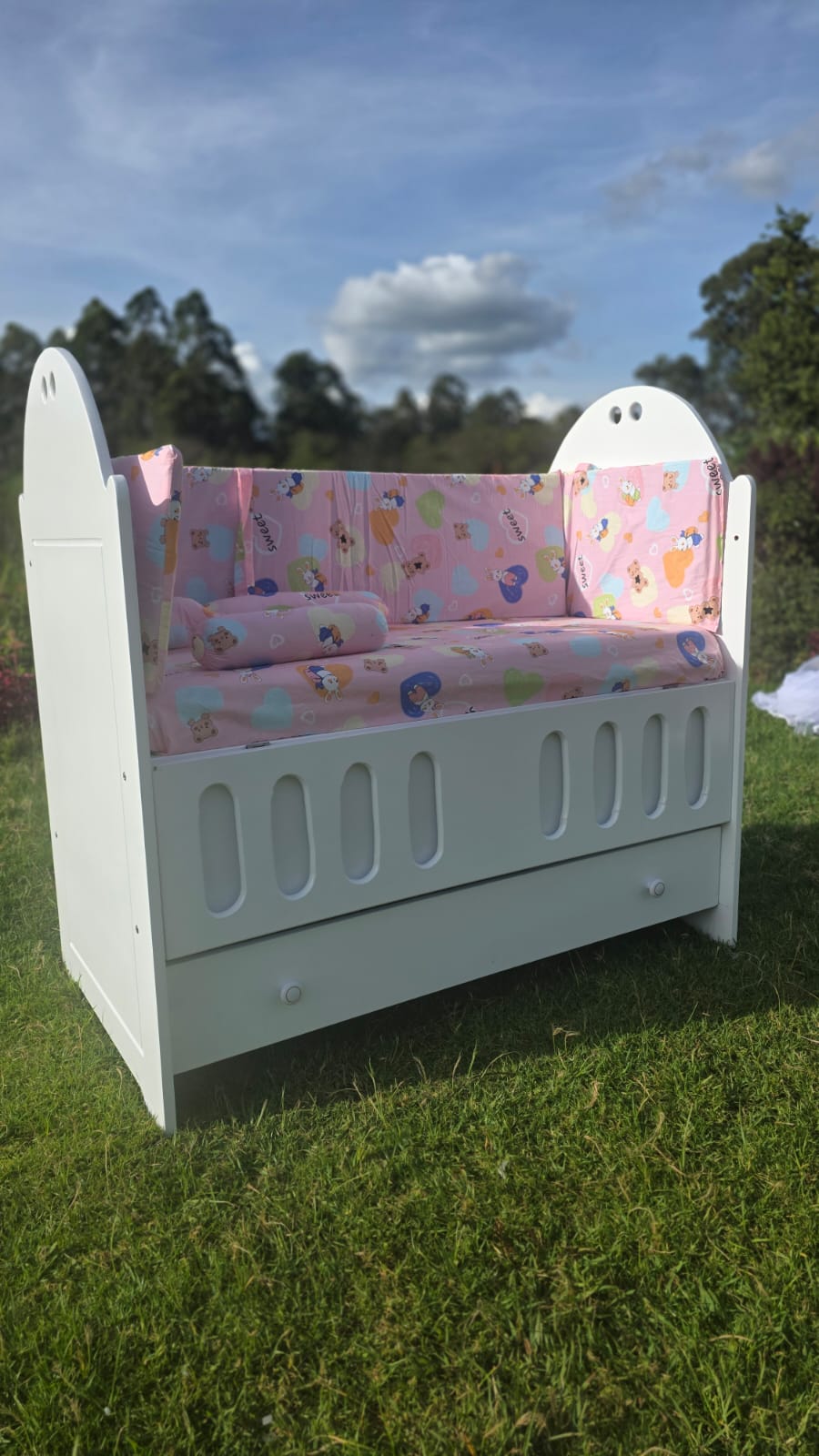 2 x 4 Feet Cot Bumpers