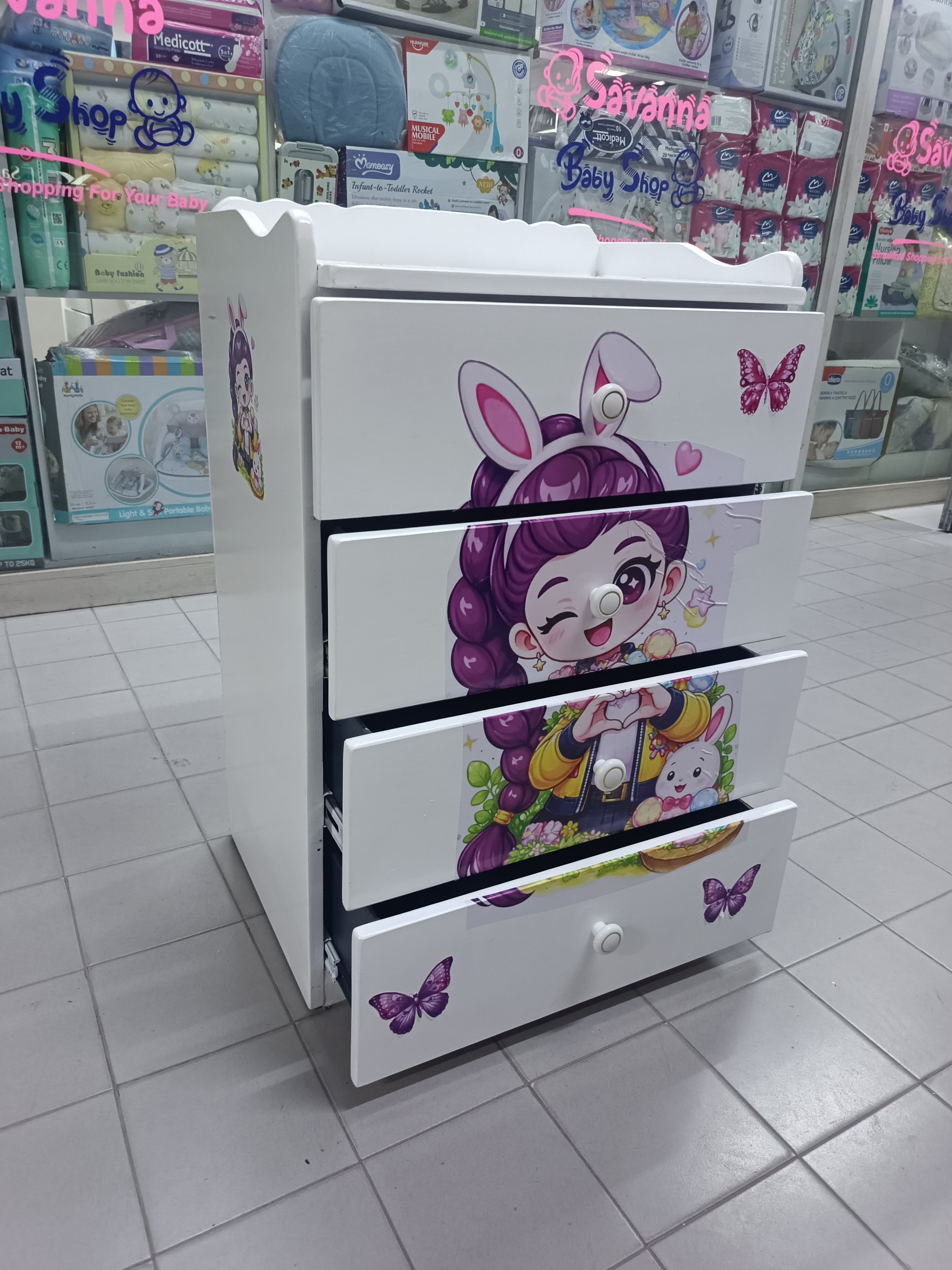 2 x 3 Feet MDF chest of Drawers