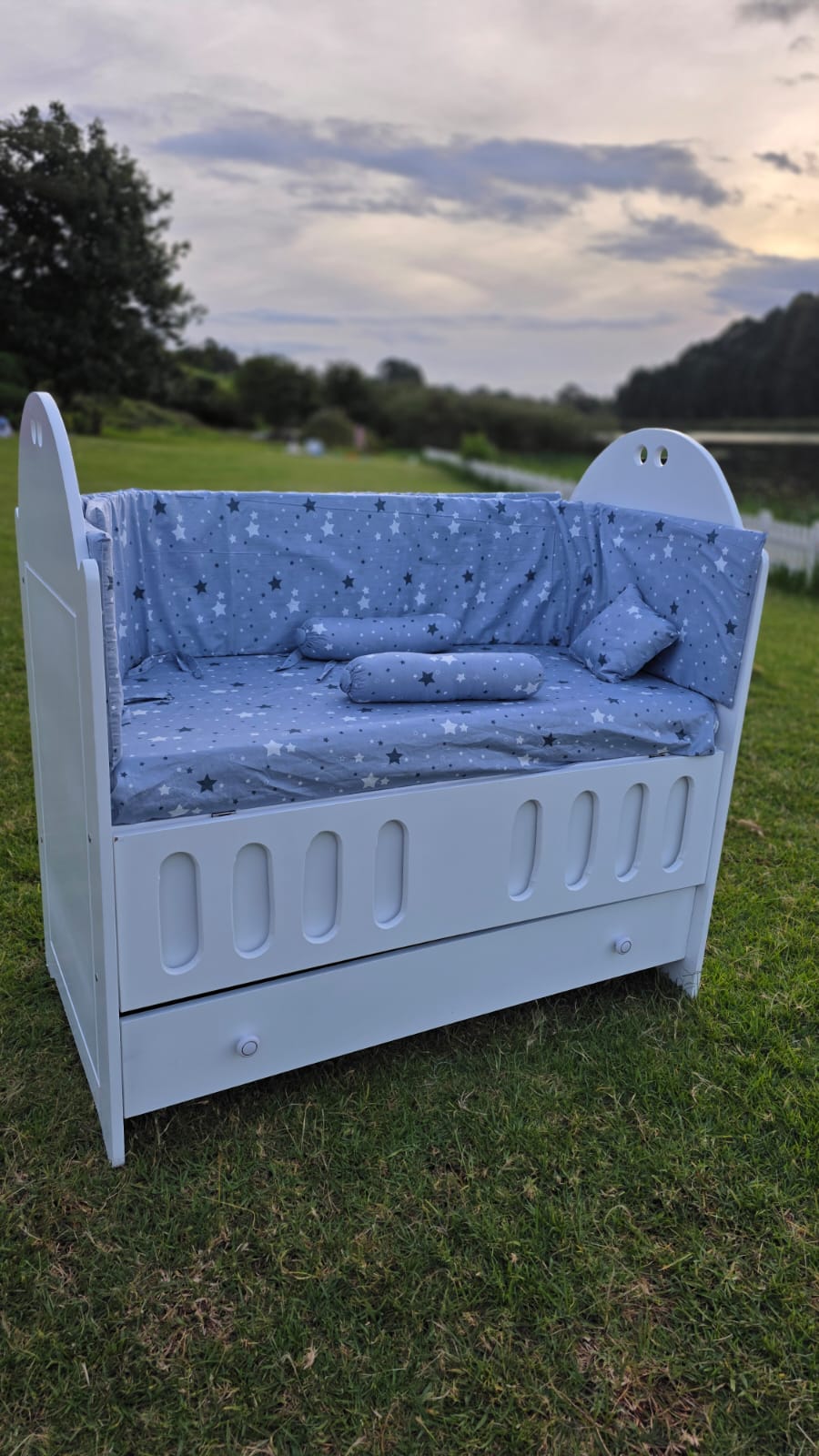2 x 4 Feet Cot Bumpers