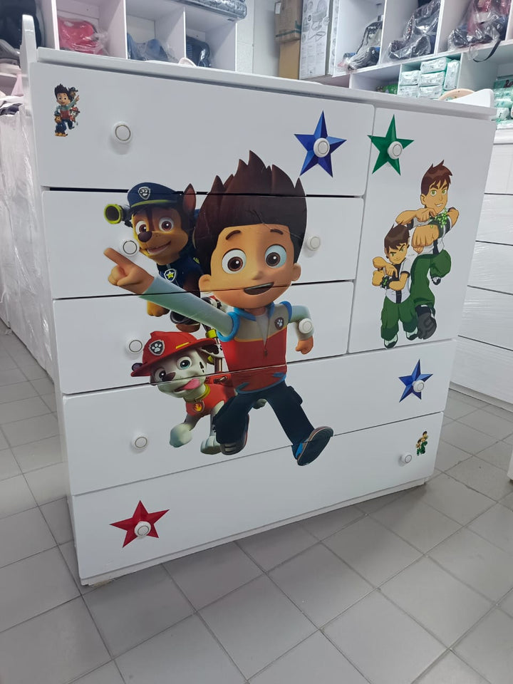 4 x4 Customized cartoon-themed chest of Drawers