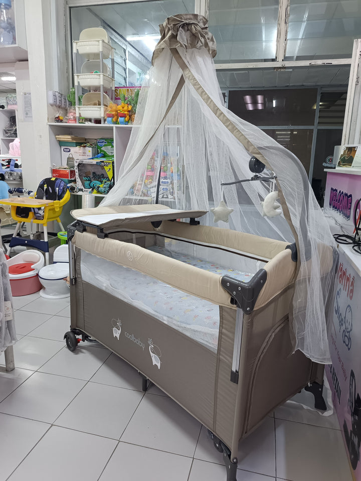 Cool Baby Co Sleeper Play Pen ( CBLXC777) size 2 by 4 ft