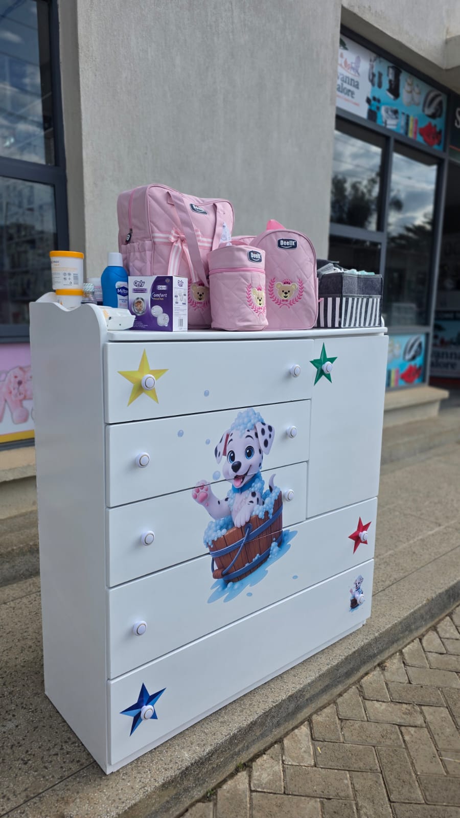 4 x 4 feet  MDF Chest of drawers