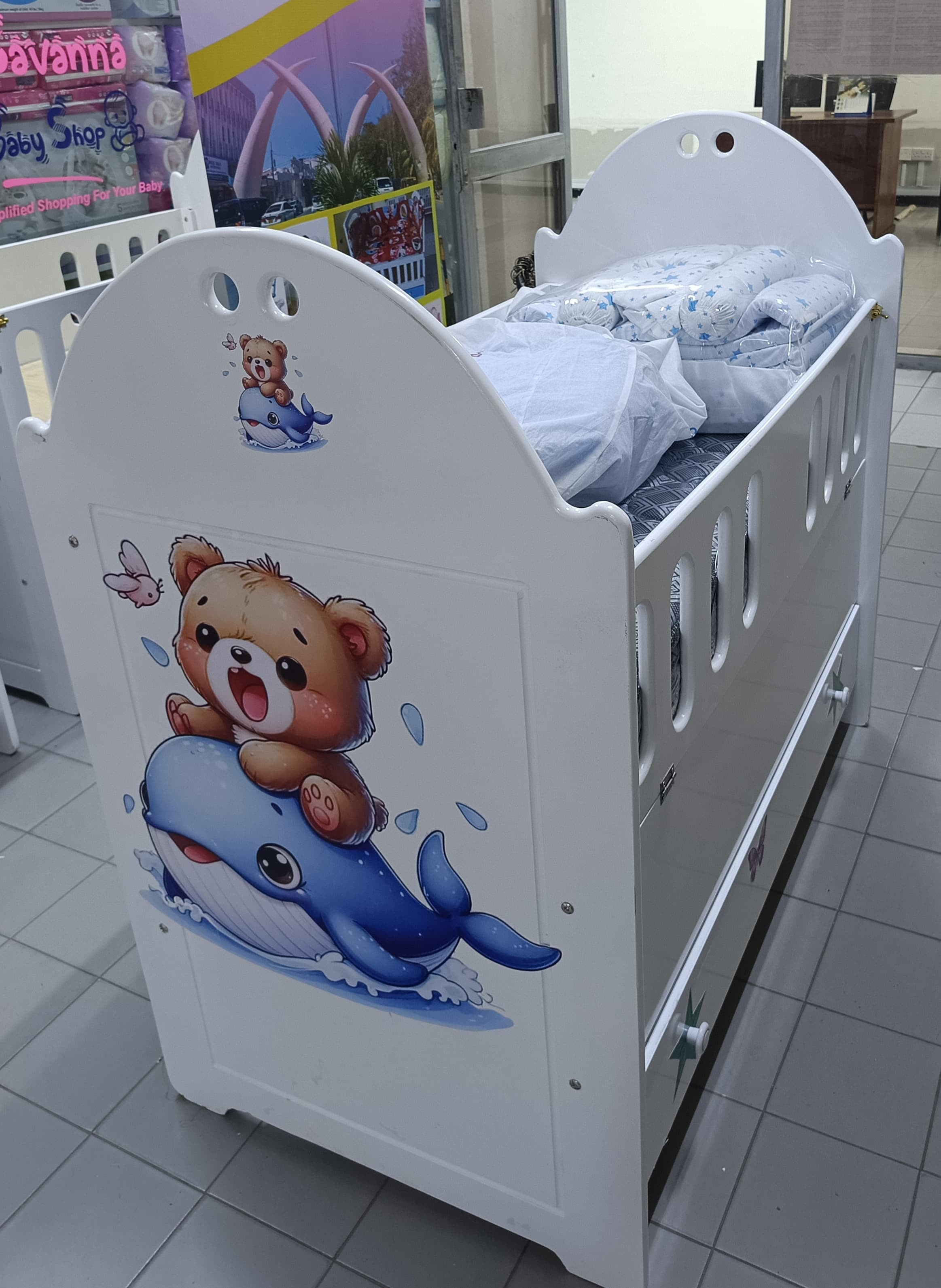 2 by 4ft MDF  Baby cot (Copy)