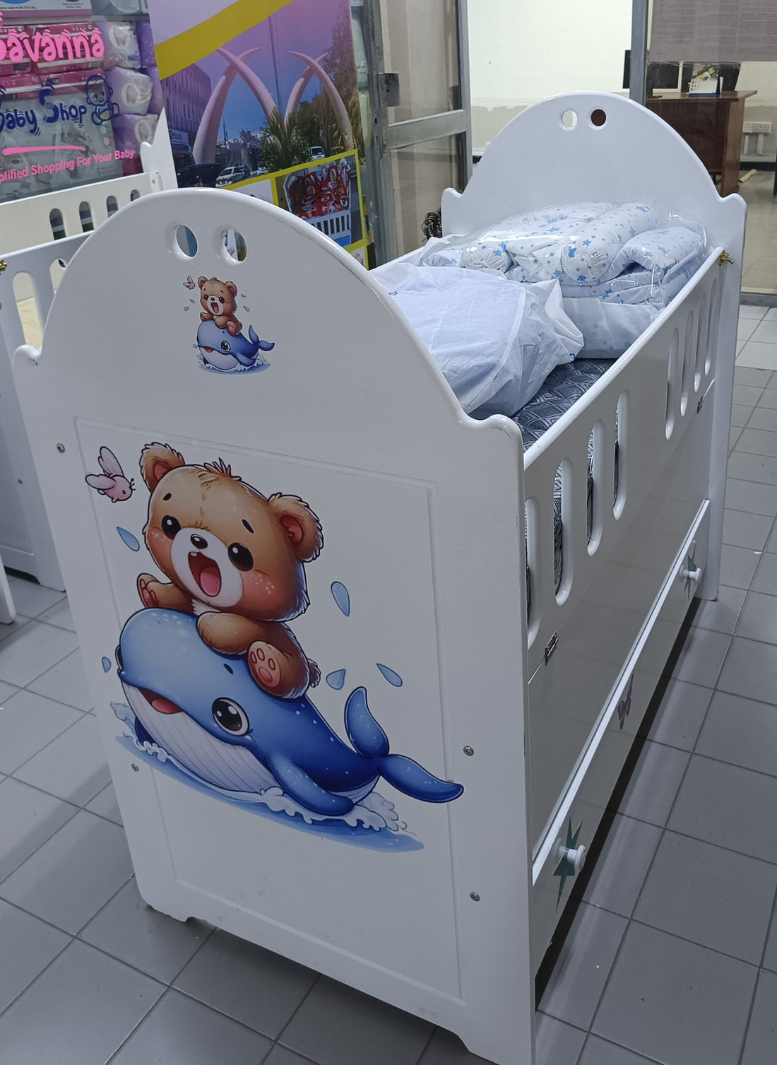 2 by 4ft MDF  Baby cot (Copy)