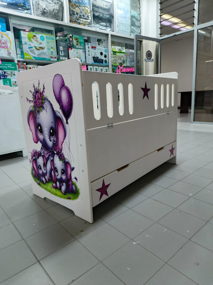 2 x 4 ft MDF Baby Cot